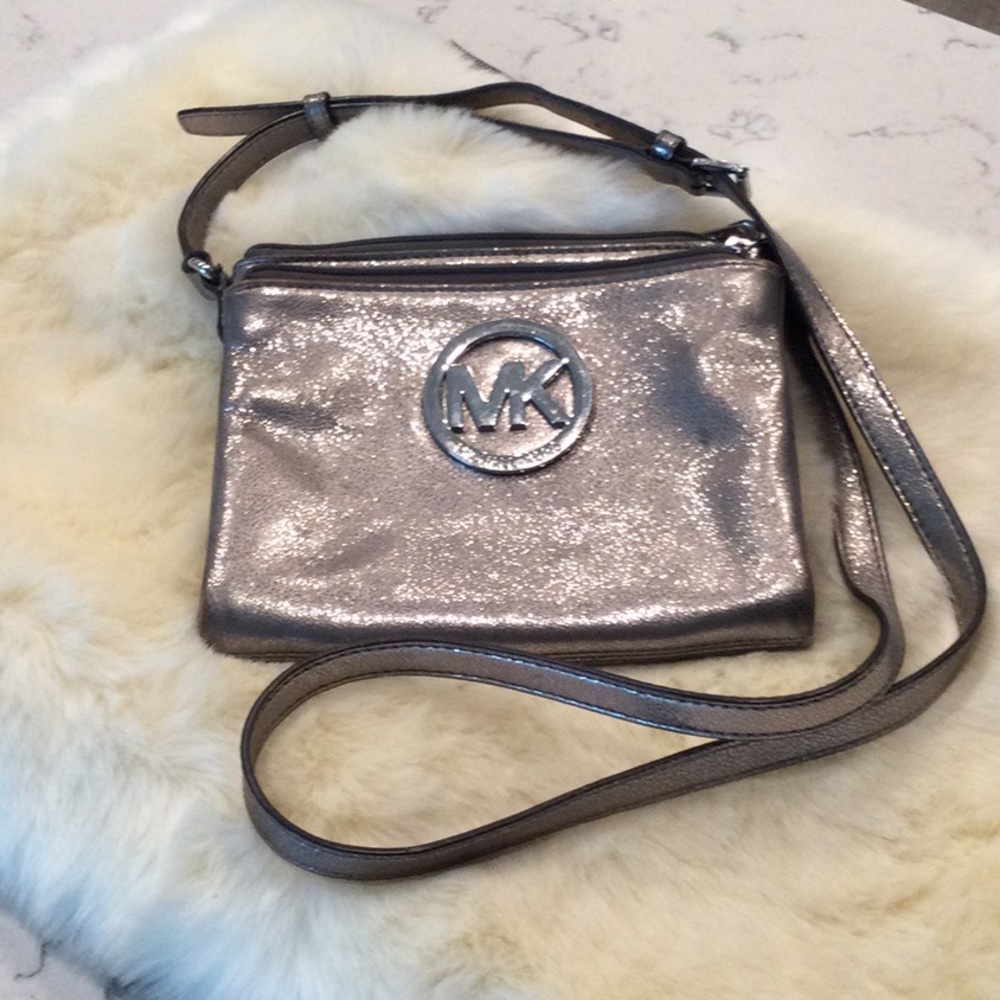 silver cross body
